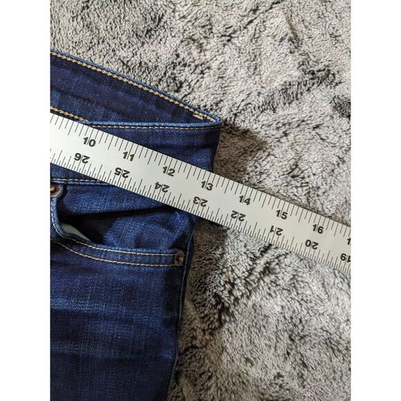 Lucky Brand Straight Leg Jeans Women's Size 26 Dark Wash - Picture 4 of 9